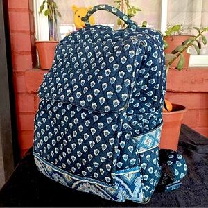 Vera Bradley Backpack (“I” stitching)
